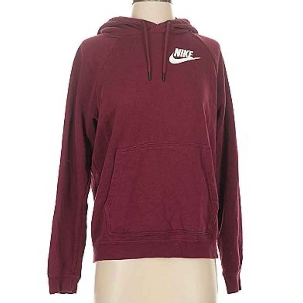 Nike Athleisure Burgundy Women’s XS Hoodie - Picture 2 of 5